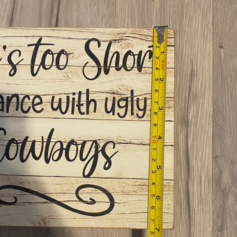 Wooden Sign - Picture 2 of 4